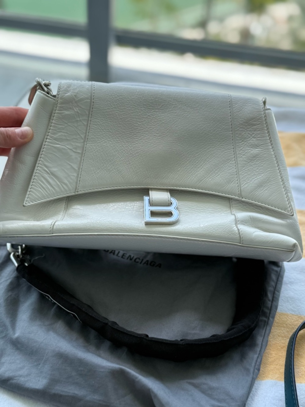 Balenciaga Hourglass Chain Shoulder Bag